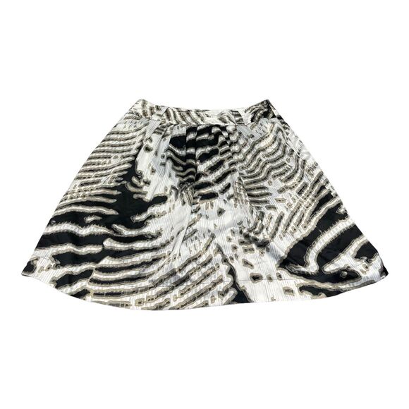 Worthington Midi Skirt Multicolor All-Over Print Pleated Lined Women’s Size 18 - Picture 1 of 7